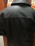 皮爾卡丹高檔正宗山羊真皮男士皮衣2025新款加肥大碼皮夾克男薄款翻領(lǐng)外套 S黑色【正宗山羊皮】 薄款 4XL 建議170-190斤 曬單實(shí)拍圖