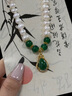 周大金 CHOW TAI KING淡水珍珠項鏈女?huà)寢尶?025新款芳華玉髓吊墜生日禮物送母親長(cháng)輩 曬單實(shí)拍圖
