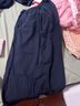優(yōu)衣庫女裝麻混紡松緊長(cháng)褲/休閑褲473791 69 藏青色 M /160/66A 曬單實(shí)拍圖