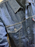 Levi's李維斯25年新款男士哈靈頓風(fēng)美式休閑時(shí)尚牛仔夾克外套 牛仔藍 A5782-0050 M 尺碼偏大 曬單實(shí)拍圖