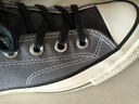 匡威（Converse）CONVERSE匡威1970S秋冬新品運動(dòng)男女休閑板鞋錫器深灰灰色A17908C A17908C 41 曬單實(shí)拍圖