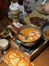 希樂扣Cilock高硼硅耐熱玻璃飯盒上班族帶飯可微波爐便當(dāng)盒保鮮盒 琥珀三隔+包 曬單實拍圖
