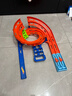 風(fēng)火輪（HOT WHEELS）生日禮物兒童賽車(chē)玩具禮盒男孩玩具-特技回環(huán)競速軌道套裝HTK17 曬單實(shí)拍圖