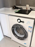 TCL7公斤全自動(dòng)超薄滾筒小型洗衣機 一鍵脫水 中途添衣 變頻節能 小型便捷家用一級能效 G70L200-B 滾筒 曬單實(shí)拍圖