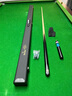 健英臺球桿桌球桿通桿單支手工桿斯諾克黑八8小頭桿 健英黑通10.2mm 曬單實(shí)拍圖