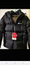 鴨鴨【255g充絨】羽絨服男士短款加厚冬季新款時(shí)尚面包服防寒保暖外套 黑色 L 曬單實(shí)拍圖