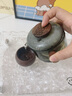 獵玄手抓壺單壺耐熱玻璃泡茶器創(chuàng  )意雙耳防燙泡茶碗內膽過(guò)濾蓋碗小茶杯 手抓墩墩壺180ml 曬單實(shí)拍圖