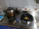 沐鵬全新升級超靜音家宴猛火灶燃氣灶雙灶霸王灶大火力帶風(fēng)機加壓直噴10KW煤氣灶臺嵌兩用商用灶臺爐具 【左10KW猛火】家宴霸王猛火灶 液化氣 曬單實(shí)拍圖