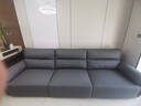 和諧都匠意式零靠墻真皮電動(dòng)沙發(fā)大象耳朵多功能伸縮兩用現代客廳功能沙發(fā) 2.6米三電機位 接觸面加厚真皮+海綿坐墊 曬單實(shí)拍圖