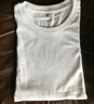 維若斯 純白色長(cháng)袖t恤女修身型圓領(lǐng)秋季上衣百搭純棉打底衫女 純白長(cháng)袖 L 110-125斤 曬單實(shí)拍圖