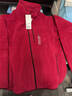 優(yōu)衣庫童裝男童女童搖粒絨拉鏈茄克長(cháng)袖外套夾克秋冬新款478141 15 珊瑚紅色 160 曬單實(shí)拍圖