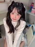 鳳蝶兒秋季針織衫女裝2025秋冬季新款日系可愛(ài)毛衣女學(xué)生針織外套上衣女 白色溫柔加厚針織衫 均碼 曬單實(shí)拍圖