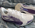 李寧音速13丨籃球專(zhuān)業(yè)鞋男鞋25新款健身輕量高回彈運動(dòng)鞋 標準白/礦紫色-7 41.5 曬單實(shí)拍圖