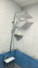 恒潔（HEGII）淋浴花灑套裝Y55 按鍵大平臺智能自動除垢花灑全套HMF938-333 曬單實拍圖