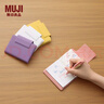 無(wú)印良品（MUJI）聚氨酯封面月周記筆記本/2025年12月開(kāi)始 本子 日記本 記事本 便攜 日程本 手賬本 粉色 A7 74mm*105mm 88張 曬單實(shí)拍圖