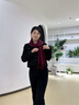 上海故事100%純羊絨圍巾女士秋冬季保暖簡(jiǎn)約純色小圍脖百搭送女友新年禮物 曬單實(shí)拍圖