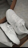 特步（XTEP）童鞋兒童跑鞋網(wǎng)布魔術(shù)貼百搭時(shí)尚運動(dòng)鞋 特步白/銀色    35    曬單實(shí)拍圖