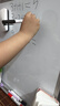 得力(deli)90*60cm懸掛白板 白板寫(xiě)字板 黑板 磁性懸掛式小白板 實(shí)心纖維板芯黑板 教學(xué)家用白板 92608 曬單實(shí)拍圖