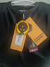 龍牙（Dragon Tooth）四代龍牙阿波羅POWER DRY速干亨利領(lǐng)短袖T恤夏透氣戶(hù)外通勤男 極夜黑 M 175/96A 重140-155斤 曬單實(shí)拍圖