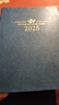 法拉蒙（faramon） 日程本A4大號2026年每日計劃本帶日期筆記本子文具成人日記本日歷記事本效率手冊企業(yè)定制 藍色-A4/超厚404頁(yè) 曬單實(shí)拍圖