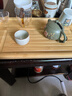 康韻（KANGYUN）竹制茶盤(pán)茶托家用小盛水中平板排水式功夫小茶臺配件蓄水茶盤(pán)單 竹制中平板茶盤(pán) 曬單實(shí)拍圖