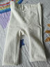 莫代爾兒童打底褲女童秋冬加絨薄款外穿白色連褲襪腳底防滑保暖百搭長(cháng)褲 曬單實(shí)拍圖