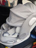 工匠伯伯兒童安全座椅汽車(chē)用0-12歲i-Size認證嬰兒寶寶車(chē)載通風(fēng)加熱 【新國標】Luna MAX 智能款 摩登灰（一體折疊支撐腿） 曬單實(shí)拍圖