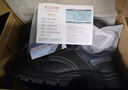 優(yōu)工 勞保鞋防砸防刺安全鞋透氣耐磨男女工作鞋 PAD-B1120 黑色43碼 曬單實(shí)拍圖
