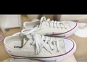 匡威（Converse）官方 All Star男女星星低幫小白鞋休閑板鞋A15504C A15504C 38 曬單實(shí)拍圖