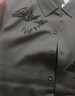 啄木鳥(niǎo)桑蠶絲長(cháng)袖保暖襯衫男士秋冬加絨加厚商務(wù)休閑高級感免燙襯衣男 ZMN816黑色(加厚) 加絨 170/L推薦120-140斤 曬單實(shí)拍圖