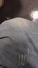 JEEP SPIRIT吉普牛仔褲男秋季高街休閑褲子男士水洗小腳九分褲 藍色 30 曬單實(shí)拍圖