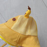 葆氏嬰兒防護(hù)面罩防護(hù)帽子秋冬季兒童防護(hù)面具0-3-6-12個(gè)月寶寶遮陽(yáng)帽 黃色鹿角帽+防護(hù)面罩-系帶款【5個(gè)月-2歲】 曬單實(shí)拍圖