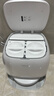 石頭（roborock）掃地機器人掃拖一體 P20 活水版 滾筒洗地機器人 自動(dòng)集塵熱水洗拖布擦地拖地吸塵器 A2440RR 曬單實(shí)拍圖