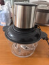 美的絞肉機家用京東自營(yíng)多功能小型電動(dòng)家庭攪拌打肉餡機料理絞餡絞菜碎肉玻璃全自動(dòng)打蒜泥大容量JC16 曬單實(shí)拍圖
