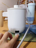 QCSK德國200w小功率燒水壺學(xué)生寢室宿舍用電熱杯低小型養生壺泡面 白色單檔【200瓦】 0.6L 曬單實(shí)拍圖