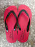 NAOISKEY?腦斯基小貝經(jīng)典簡(jiǎn)約AF小鹿男士夏季英倫風(fēng)輕便防滑沙灘人字拖涼拖鞋 紅色 39 碼數標準 曬單實(shí)拍圖