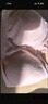 全棉時(shí)代哺乳文胸孕婦內衣孕產(chǎn)無(wú)縫軟支撐肩開(kāi)扣文胸XL/C85 貝殼杏粉 曬單實(shí)拍圖