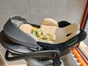 酷貝樂(lè )（coballe）嬰兒推車(chē)可坐可躺輕便新生兒外出提籃式車(chē)載安全座椅戶(hù)外便攜搖籃 Nebula【4代】星空灰+安全提籃 曬單實(shí)拍圖