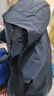 報喜鳥(niǎo)羽絨服男裝【三防科技】無(wú)縫膠囊休閑鵝絨短款羽絨服保暖連帽外套 曜石黑 L -48(175/96) 曬單實(shí)拍圖
