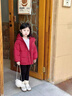 迪士尼女孩羽絨服冬季2025新款兒童風(fēng)格加厚嬰兒白鴨羽絨服冬季夾克秋冬 紅色 90 cm 曬單實(shí)拍圖
