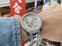 勞力士王子瑞士手表男機械表商務(wù)鑲鉆圈鏤空夜光防水高檔鎢鋼帶十大品牌男表 本白【珍藏版】進(jìn)口機芯 終身質(zhì)保 42mm 曬單實(shí)拍圖