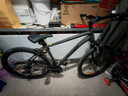 喜德盛（xds）山地車(chē)黑客380避震前叉21速變速鋁合金車(chē)架 黑/灰色17 曬單實(shí)拍圖