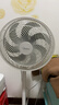 美的（Midea）電風(fēng)扇家用7葉落地扇搖頭電風(fēng)扇循臥室宿舍輕音風(fēng)扇臺式桌面小型風(fēng)扇臺地兩用升級款 白色丨7葉臺地兩用 曬單實(shí)拍圖