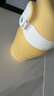 膳魔師（THERMOS）兒童保溫杯開(kāi)學(xué)必備吸管杯直飲水杯小學(xué)生水壺貓狗系列3歲550ml黃 曬單實(shí)拍圖