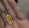 潮宏基足金古法黃金項鏈女生日禮物計價(jià) 金剛杵 XXG30001693 約5.85g 曬單實(shí)拍圖