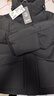 波司登（BOSIDENG）25新款極寒羽絨服男短款90鵝絨科技蓄熱寬松連帽外套B250242301 黑色8056 M 175/96A 體重約130-140斤 曬單實(shí)拍圖