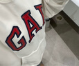 GAP女裝2025秋季新款撞色Logo寬松抓絨套頭連帽衫衛衣上衣792499 淺灰白 L (170/92A) 亞洲尺碼 曬單實(shí)拍圖