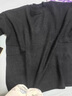布力潘中長(cháng)款毛衣女遮臀加絨加厚士秋季打底衫春秋寬松裙秋季百搭 黑色 XL XL 曬單實(shí)拍圖