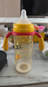 貝親（Pigeon）PPSU迪士尼雙把手奶瓶330ml LL號奶嘴 秋收時(shí)分 9月+ AA235 曬單實(shí)拍圖