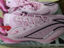 李寧閃擊11丨籃球比賽鞋男鞋透氣網(wǎng)面輕量高回彈籃球運動(dòng)鞋 鉆粉色-52 43 曬單實(shí)拍圖